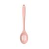 Cuchara de silicona todo incluido transfronteriza tamaño pequeño semitransparente más herramienta para suplemento alimenticio para niños mini cuchara cuchara cuchara ensalada