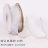 Materiais de bricolage: Buquê de Fita de Lã, Fita de Cetim, Fita de Lã Cauda de Peixe, Fita Floral, Decoração de Borda Ondulada, Venda Direta do Fabricante