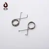 Acessórios de ferragens de jardim personalizados mola de torção gancho duplo de toque mola de compressão mola helicoidal de aço inoxidável mola moldada