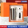 Conjunto de Presente Empresarial, Caneca de Café de Titânio Puro, Lembrança com Logo Personalizado, Presente de Verão, Presente Prático para Clientes, Presente Comemorativo