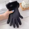 Luvas de Lã 2026 para Mulheres, Estilo Coreano Fofo, Versáteis e Modernas, Ciclismo de Inverno, Forradas com Fleece, Espessas, Quentes, Resistentes ao Frio para Pedalar