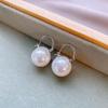Pendientes de plata con borlas de perlas y mariposas de circonita francesa, delicados y combinables, de alta gama para mujer.