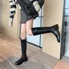 Se ven bien en mis pies ~ combinación de colores oblicua Botas de Caballero otoño e invierno Nuevas Geniales atractivas botas largas ~ fáciles de poner y cómodas