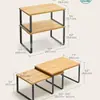 Estante de almacenamiento para sala de estar transfronterizo, estante de cocina, especiero, estante de almacenamiento de escritorio multiusos de madera, estante de almacenamiento para gabinete