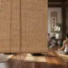Persiana Rolo de Grama de Cânhamo Feita Sob Medida Estética da Dinastia Song Toldo Cortina de Porta Pousada Sala de Chá Sala de Yoga Linho Estilo Zen Cortina Divisória