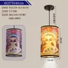 Novo Lustre Pequeno Estilo Chinês Antigo Corredor Corredor Salão Lâmpada de Pele de Ovelha Estilo Tendência Nacional Restaurante com Foco Restaurante de Hot Pot Lâmpadas