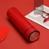 Taza termo inteligente de acero inoxidable con pantalla de temperatura, taza táctil para regalo, taza recta para oficina de negocios, venta al por mayor
