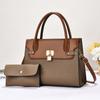 Bolsas para Mulheres Nova Verão Versátil Trabalho Deslocamento Bolsa de Mão Grande Capacidade Padrão Cascalho Ombro Transversal