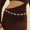 Estilo étnico boêmio moda de alta qualidade corrente de cintura de metal cinto de camisa de vestido versátil popular retrô feminino