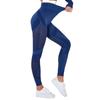 Pantalones de Yoga y Fitness de Punto Sin Costuras Transpirables de Secado Rápido Huecos de Nueva Llegada Transfronterizos de Cintura Alta Levanta Glúteos Ajustados