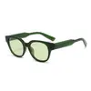 Gafas de Sol Poligonales Retro de Marco Pequeño para Mujer Moda Transfronteriza Europea y Americana Gafas de Alta Gama Gafas de Sol Personalizadas Estilo Callejero