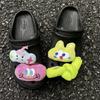 História Estranha Original Sapatos de Caverna Sapatos Flor Fofo Pelúcia Dopamina Desenho Animado Bolsa Problemática Olho Grande Expressão Removível