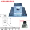 Conector de unión rápido para tubo cuadrado de hierro galvanizado de 40x40 mm Abrazadera de fijación para tubo cuadrado de 25x25 de acero cuadrado No requiere soldadura