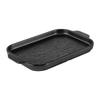 Plato rectangular estilo japonés de melamina imitación porcelana binaural creativo plato de arroz al horno con queso plato para bistec estilo occidental plato de restaurante