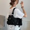 Bolsa de Ombro Studded de Nicho para Mulheres 2026 Nova Moda de Verão Retro Versátil para o Dia a Dia Bolsa de Ombro Única Bolsa Transversal