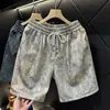 Moda de Verano para Hombre, Shorts Casuales de Estilo Americano Personalizados Tie-Dye para Hombres Jóvenes, Shorts Deportivos de Playa Tie-Dye