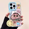 Funda Magnética Creativa Shin-Chan para Teléfono Móvil Apple 17Promax iPhone16 Soporte 15 Dibujos Animados 14 Coreana