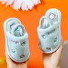 Pantuflas de algodón para niños y niñas, de invierno, antideslizantes, de felpa, cálidas, con bonitos dibujos animados