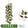 Enredaderas de Plantas Artificiales, Enredaderas de Eucalipto de Primavera, Hiedra Verde para Decoración del Hogar, Enredaderas Artificiales de Hoja de Azufaifo