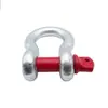 Grillete Forjado Estilo Americano Herramienta de Elevación en Forma de U para Fijación de Remolque Grillete de Remolque Accesorios de Anillo de Resorte Específicos para Rescate