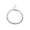 Venta Directa de Fábrica Pulsera de Aleación con Lazo Completo de Diamante Plateado con Artesanía de Micro-Punteado Galvanizado