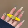 Nuevo Pasador de Pelo con Lazo 2026 para Mujer, Pinza Lateral con Diseño de Corazón Dopamina, Pasador de Pelo de Alta Gama para Flequillo y Cabello Suelto, Pinza de Pato