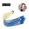 Pelucas de Cola de Caballo Dreadlock Estilo Europeo y Americano al por Mayor para Niños, Pelucas de Gomas Elásticas de Colores, Trenzas Boxeadora de Colores de Fibra de Alta Temperatura