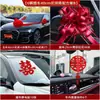 Decoración de coche de boda cabeza de coche bola de flor grande roja flor pick-up coche juego completo de equipo de coches de boda avanzados coche principal arreglo floral