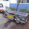 Máquina colgante de hielo para pescado totalmente automática Máquina colgante de hielo para secciones de pescado Equipo para envolver hielo para pescado congelado Equipo Shun Ze para colgar hielo continuo