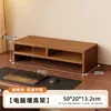 Caja de Almacenamiento de Escritorio Soporte para Monitor Estante de Escritorio de Oficina Organizador de Teclado y Laptop
