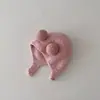 Novo Chapéu Baotou, Chapéu de Veludo Tricotado Fofo para Homens e Mulheres, Super Fofo para Outono e Inverno, Chapéu Quente com Proteção para Orelhas de Bebê Recém-nascido