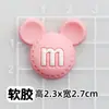 Funda de Teléfono Monstruo, Accesorios de Goma Suave para iPad, Funda de Teléfono DIY, Dijes para Zapatos con Agujeros, Pegatinas para Botella de Agua