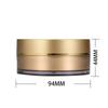Caja de Empaque de Lujo Dorada para Mascarilla de Ojos 100g Caja para Mascarilla Facial Botella de Crema Botella de Cosméticos para el Cuidado de la Piel Estampado Dorado Venta Caliente Transfronteriza