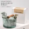 Piedra Difusora Aromática para Uso Doméstico, Piedra Aromática de Cristal de Larga Duración para Aceites Esenciales para Dormitorio, Habitación de Niñas, Adorno de Fragancia sin Llama