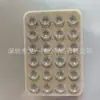24 Ventosas de Silicona, Pegatinas de Ventosa Simples, Funda Antideslizante para Teléfono, Soporte Portátil y Móvil para Teléfono, Ventosa Cuadrada