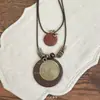 Collar de Estilo Étnico para Mujer, Gargantilla de Estilo Bohemio Vacacional, Cadena para Suéter de Alta Gama Vintage Nueva 2025