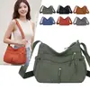 Bolso Cruzado de Comercio Electrónico Transfronterizo para Mujer 2026 Nuevo Bolso de Tela de Nylon de Moda Versátil Casual Simple Bolso de Hombro para Dama