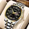 Reloj de Comercio Exterior Dropshipping Reloj para Hombre Reloj Impermeable para Hombre Reloj con Correa de Acero Reloj de Doble Calendario Reloj de Cuarzo Reloj de Moda Venta al por Mayor