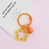 Llavero Colgante de Estrella de Cinco Puntas Transparente de Acrílico de Colores Estilo Ins para Bolsos de Mujer Accesorios de Adorno Colgante DIY Venta al por Mayor