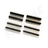 Conector de Pines de Plástico Doble Fila Sencilla y Doble Paso Ph1.27 Conector de Pines de Plástico Doble Fila Sencilla y Doble 180 Grados Alta Velocidad