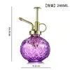 Regadera de vidrio vintage de diamantes Nueva Aspersor para jardín y hogar Rociador de riego a baja presión Florero de riego en spray