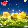 Nuevos y lindos accesorios de resina de estrella DIY pegamento de crema mini lindos caja sorpresa decoraciones de resina para coche y escritorio