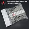 Clip de alambre de acero inoxidable Guangkai de 6 cm para ropa interior, calcetines, colgador, venta al por mayor