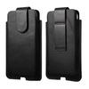 Riñonera universal de cuero genuino con hebilla magnética y funda protectora para Samsung Xiaomi Apple Huawei VIVO Google y otros teléfonos móviles