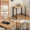 Mesa dobrável mesa de trabalho móvel mesa de computador para casa gap do quarto mesa de cabeceira estudo simples mesa pequena bancada de trabalho