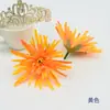 Flor artificial garra de caranguejo crisântemo tamanho pequeno grampo de cabelo Quanzhou flor chapéu de mestre fazendo material decorativo bolsa caixa de flores material auxiliar flor correspondente