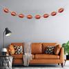 Bandera colgante de papel decorativa para fiesta deportiva, béisbol, fútbol, fútbol, tirador de lentejuelas, decoración colgante de fábrica al por mayor