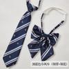 Estilo Universitario Japonés Corbata JK para Mujer Collar de Corbata Camisa a Rayas Color Vino Tinto Lazo Corto Uniforme Escolar Masculino DK