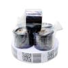 Cinta de Etiqueta Lavable Ricoh D110C de Calidad Original Garantizada, No Descolorante, Resistente a Altas Temperaturas, Cinta de Etiqueta Lavable de Resina, Barra Central para Código de Barras