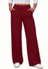 Pantalones anchos de otoño para mujer transfronterizos europeos y americanos, ropa casual de negocios, pantalones casuales, pantalones largos de moda de cintura alta para ir al trabajo, hechos de tela Lyocell